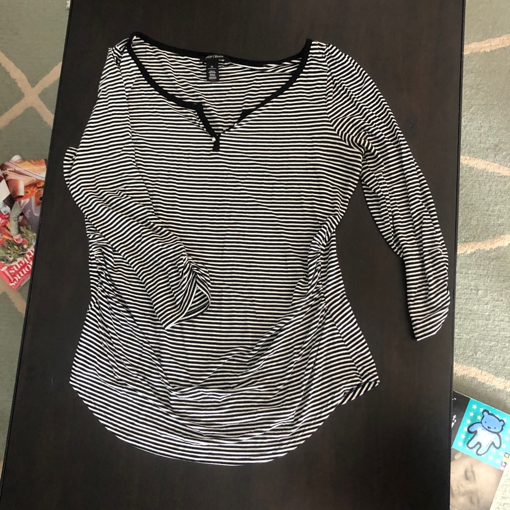 Striped Lounge Shirt